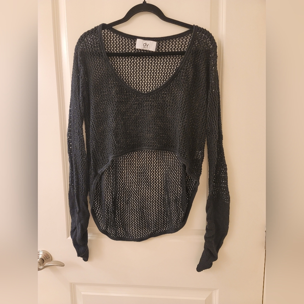 Dolce Vita igh low holey sweater edgy